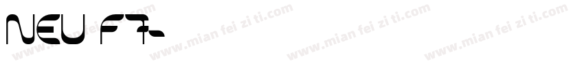NEU F7字体转换